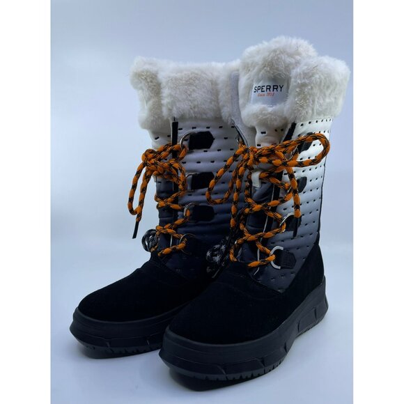 New Sperry Kittery Winter Snow Boot Wool Size 7 - Picture 8 of 9